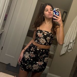 Revolve - Superdown floral matching set